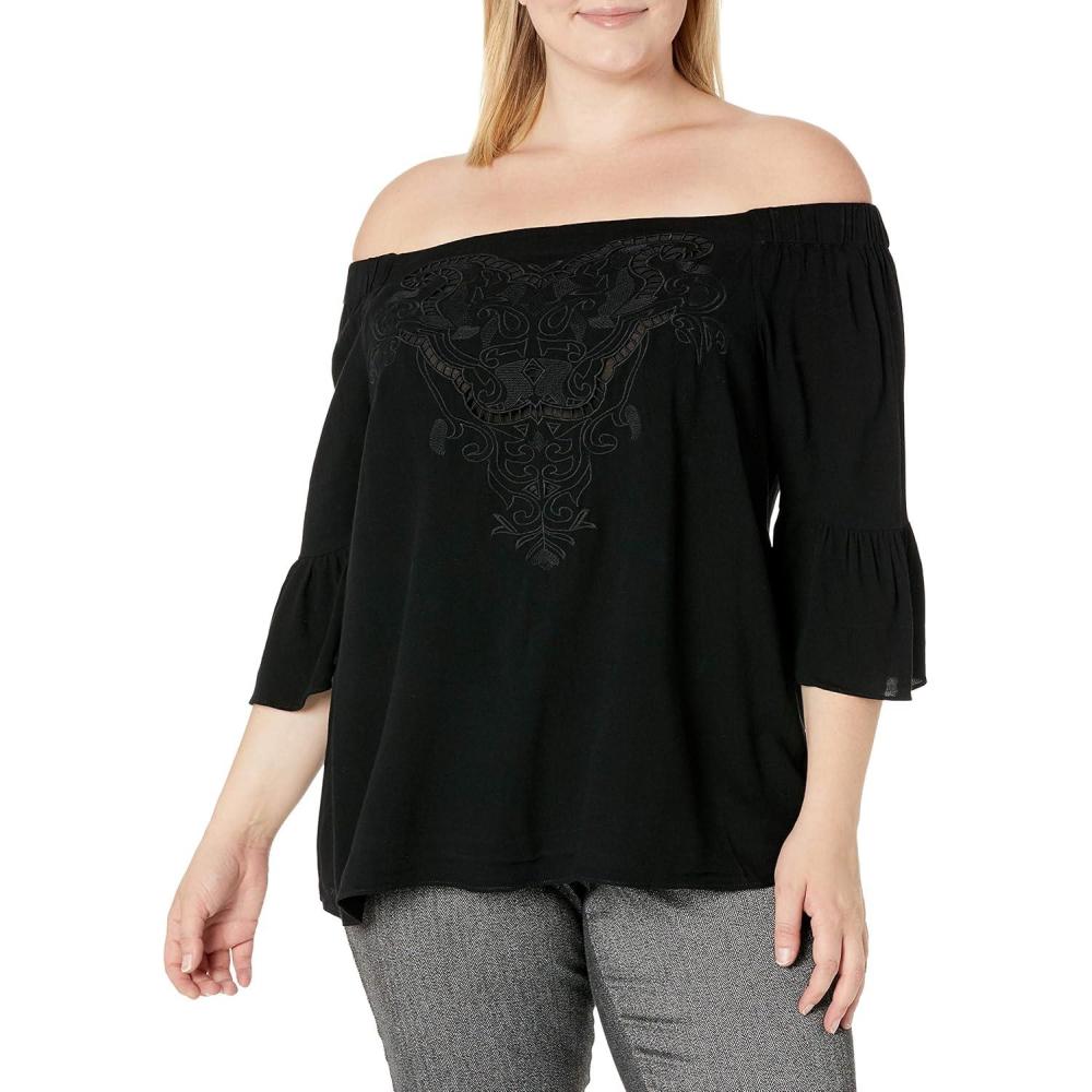 image:imageCity Chic Womens Top Festival FunBlack