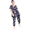 image:imageAvenue Womens Plus Size Tunic  Mesh Contrast Print 16