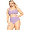 image:imageCity Chic Womens BriefIzzy Hi Waist BikiniViolet