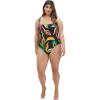 image:imageCity Chic Womens Plus Size 1 Piece Swimsuit  Maui PrintMaui Tropical Prt