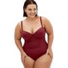 image:imageCity Chic Womens Plus Size 1 Piece Swimsuit  Seville UnderwireShiraz