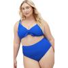 image:imageCity Chic Womens Plus Size Bikini  Valencia Hi WaistCobalt Blue