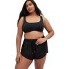 image:imageCity Chic Womens Plus Size Boardie  Sunkissed Curved HemBlack