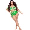 image:imageCity Chic Womens Plus Size Brief  Ingrid SwimJade Ingrid Print