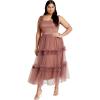 image:imageCity Chic Womens Plus Size Cocktail Dress  Charming MidiVintage Rose
