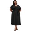 image:imageCity Chic Womens Plus Size Dress  Maya MidiBlack