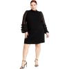 image:imageCity Chic Womens Plus Size Dress IndianaBlack