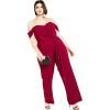 image:imageCity Chic Womens Plus Size Gabriela JumpsuitCurrant
