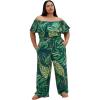 image:imageCity Chic Womens Plus Size Jumpsuit  Peta PalmNight Palm