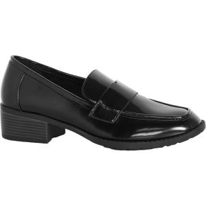 City Chic Evie Loafer(Black)
