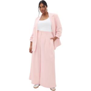City Chic Womens Blazer – Abbie(Heavenly Pink)