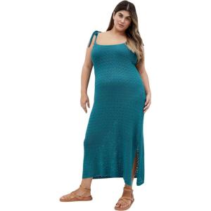 City Chic Women’s Dress-Sweet Crochet(Poseidon)