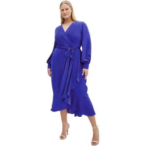 City Chic Womens Maxi Dress – Ophelia(Cobalt)