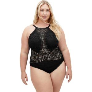 City Chic Women’s Plus Size 1 Piece – Nuria(Black)