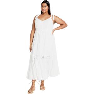 City Chic Women’s Plus Size Allegra Dress(White)