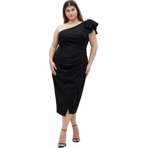 City Chic Women’s Plus Size Cocktail Dress – Milani(Black)