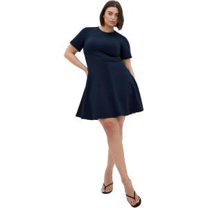 City Chic Women’s Plus Size Dress – Cariline(Navy)