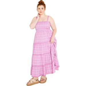 City Chic Women’s Plus Size Dress – Dakota(Violet)