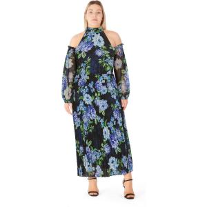 City Chic Women’s Plus Size Dress – Marlee Maxi(Floral)
