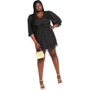 City Chic Women’s Plus Size Dress – Sian(Black)