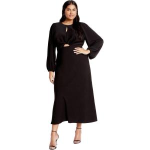 City Chic Women’s Plus Size Dress INES(Black)