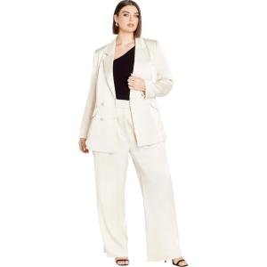 City Chic Women’s Plus Size JKT Rylie(Oat)
