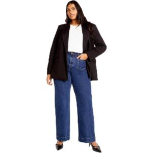 City Chic Women’s Plus Size Jacket – Galactic(Black)