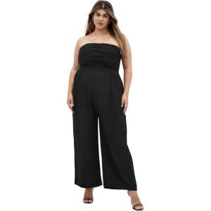 City Chic Women’s Plus Size Jessa Jumpsuit(Black)