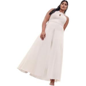 City Chic Women’s Plus Size Karlee Jumpsuit(Ivory)