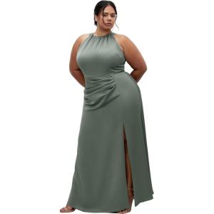 City Chic Women’s Plus Size Maxi Cocktail Dress – Celina(Sage)