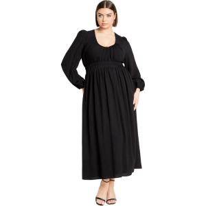 City Chic Women’s Plus Size Maxi Keyla(Black)