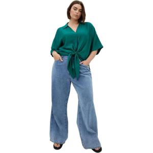 City Chic Women’s Plus Size Shirt – Rosie(Jade)