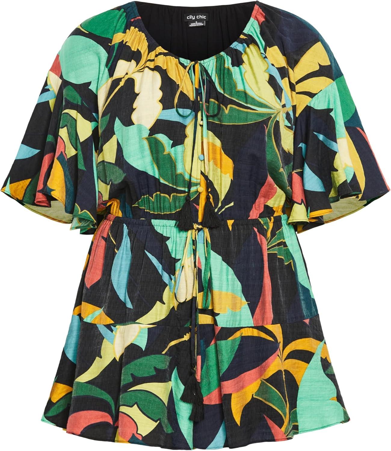 image:imageCity Chic Harlow PlaysuitBarbados