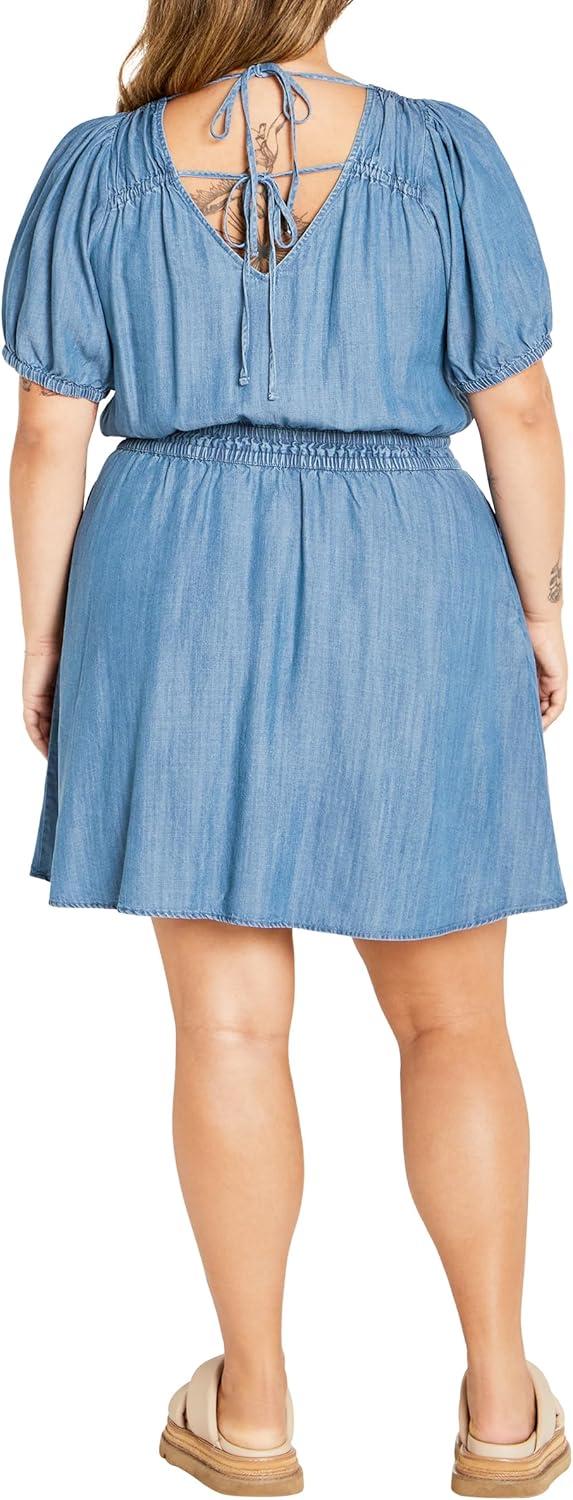 image:imageCity Chic Plus Size Dress Emma DressMid Wash