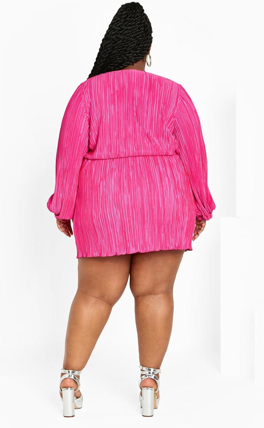 image:imageCity Chic Plus Size Dress Hailee DressFlamingo