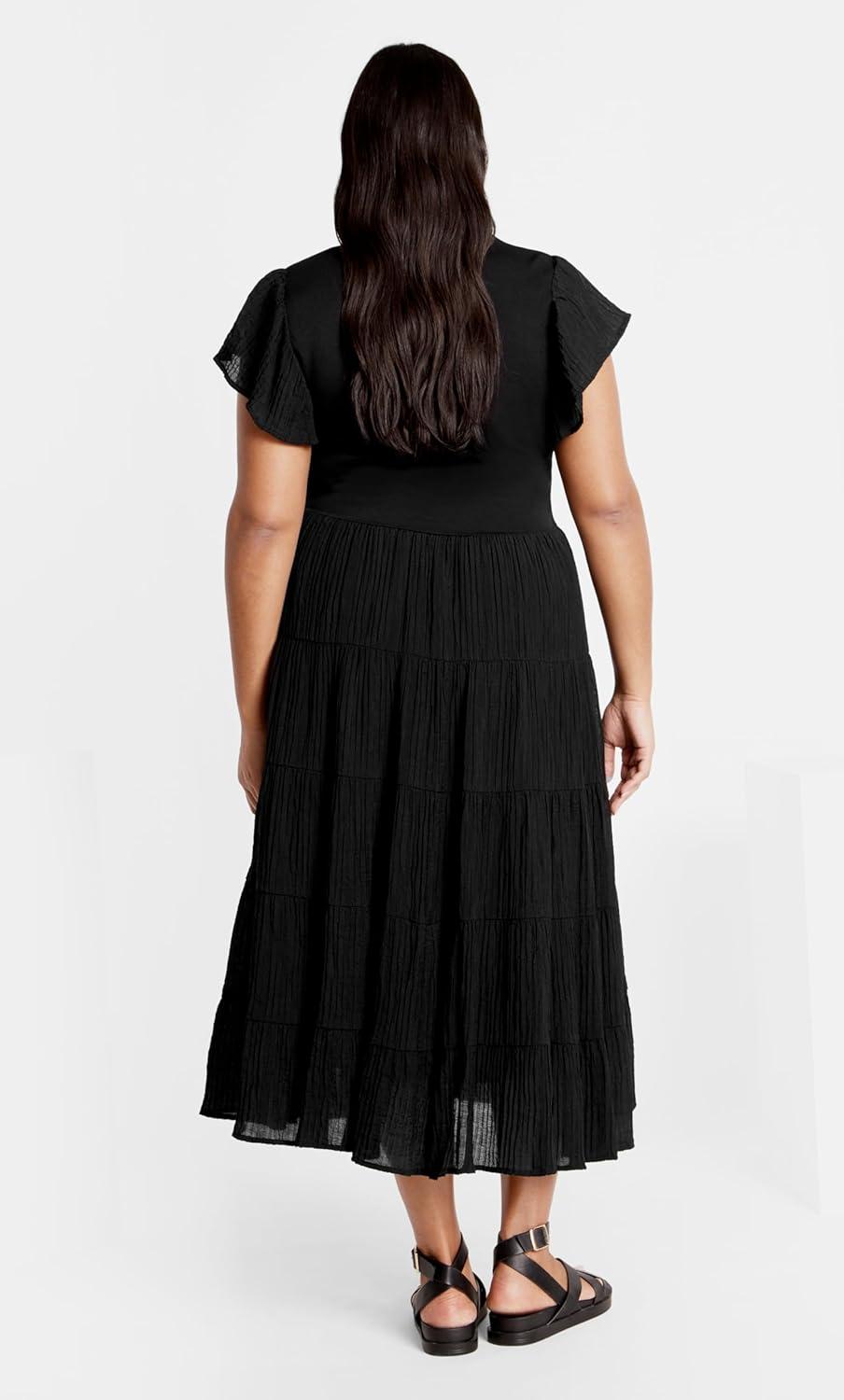 image:imageCity Chic Plus Size Dress Marli DressBlack