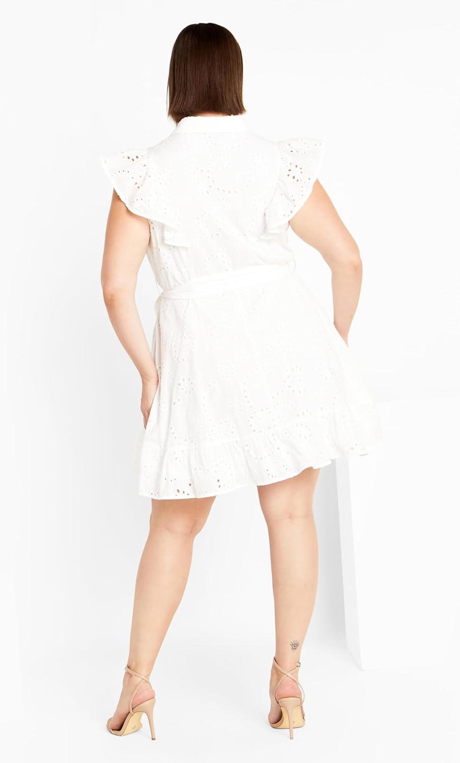 image:imageCity Chic Womens Dress CaseyWhite