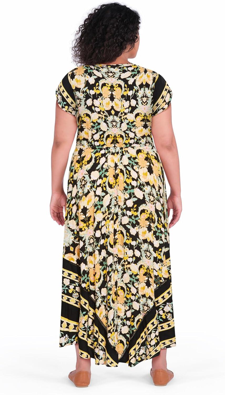 image:imageCity Chic Womens DressZella MaxiBlack Print