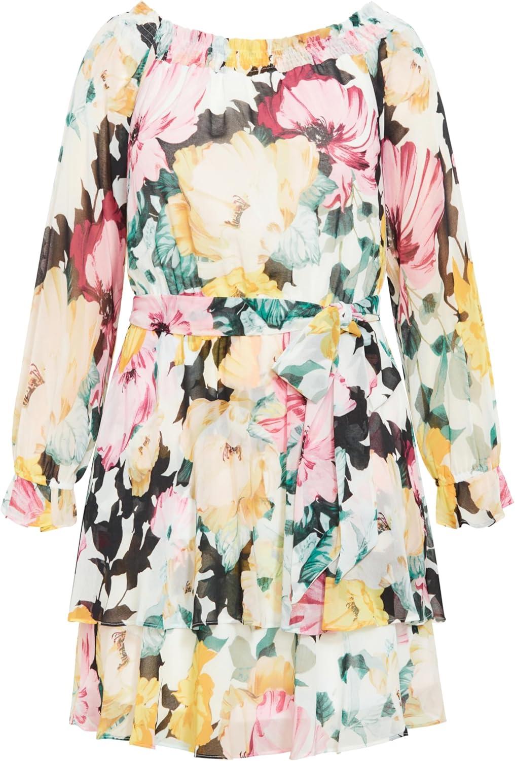 image:imageCity Chic Womens Plus Size Athena DressIvory Melanie Bloom
