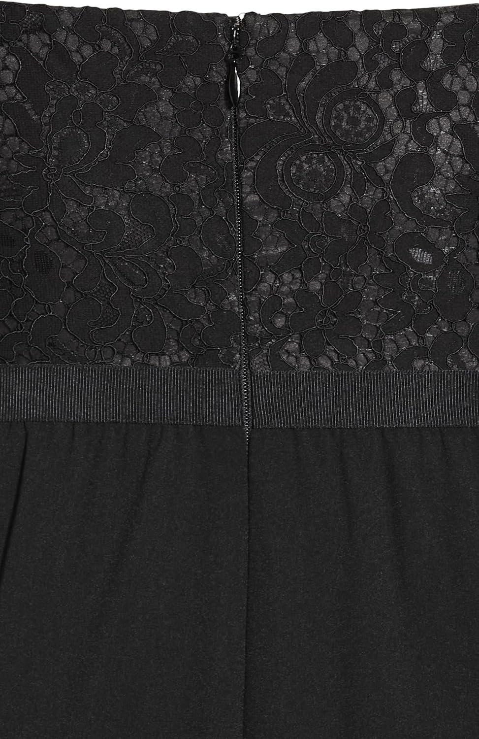 image:imageCity Chic Womens Plus Size Cocktail Dress Lace TouchBlack