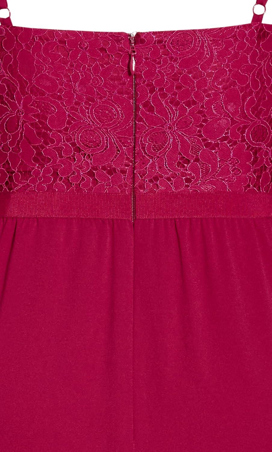 image:imageCity Chic Womens Plus Size Cocktail Dress Lace TouchRosebud