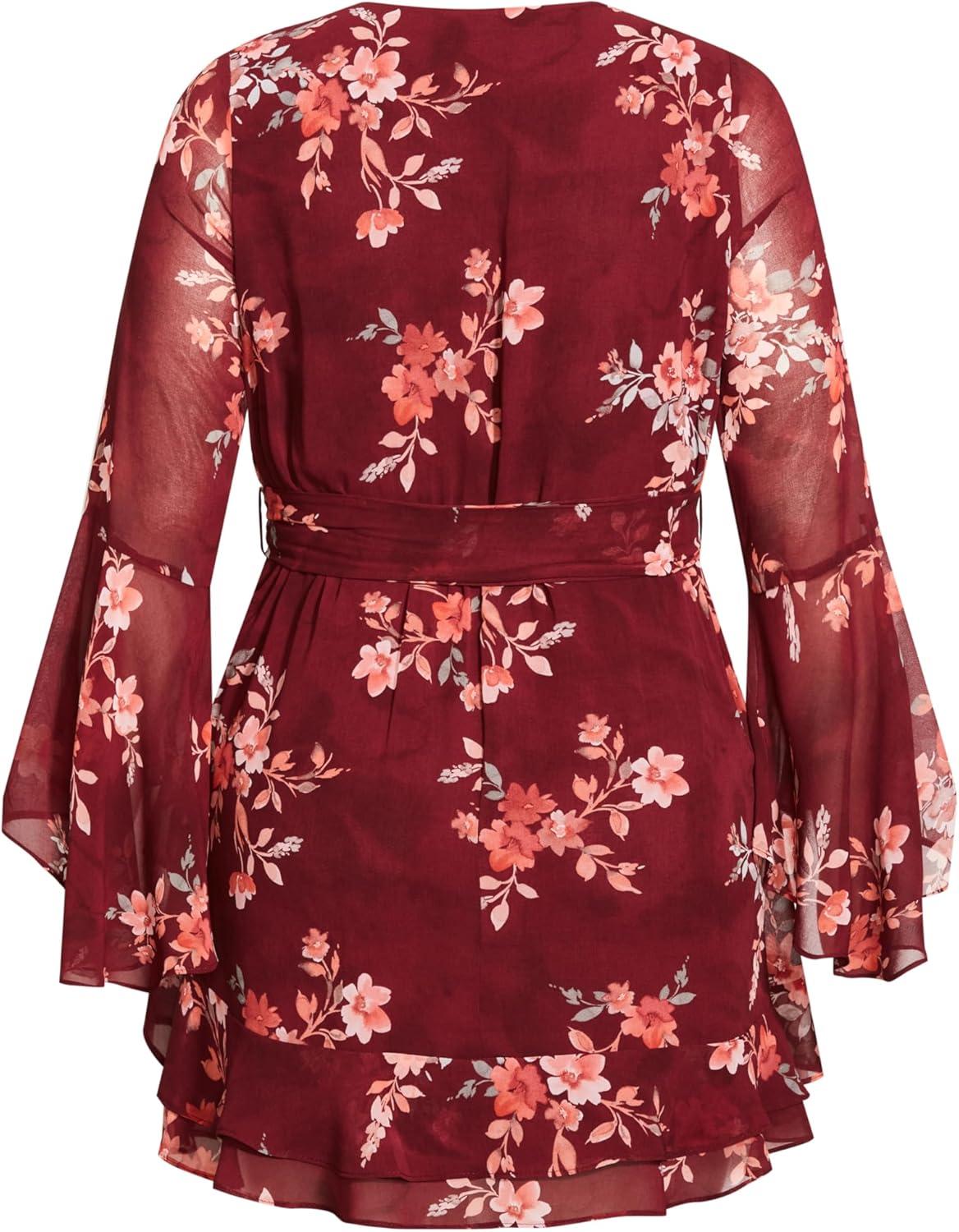 image:imageCity Chic Womens Plus Size Dress AliciaPort Sweet Bloom