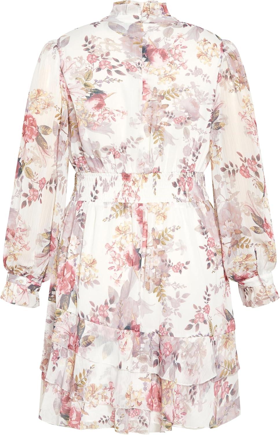 image:imageCity Chic Womens Plus Size Dress AmaniFloral