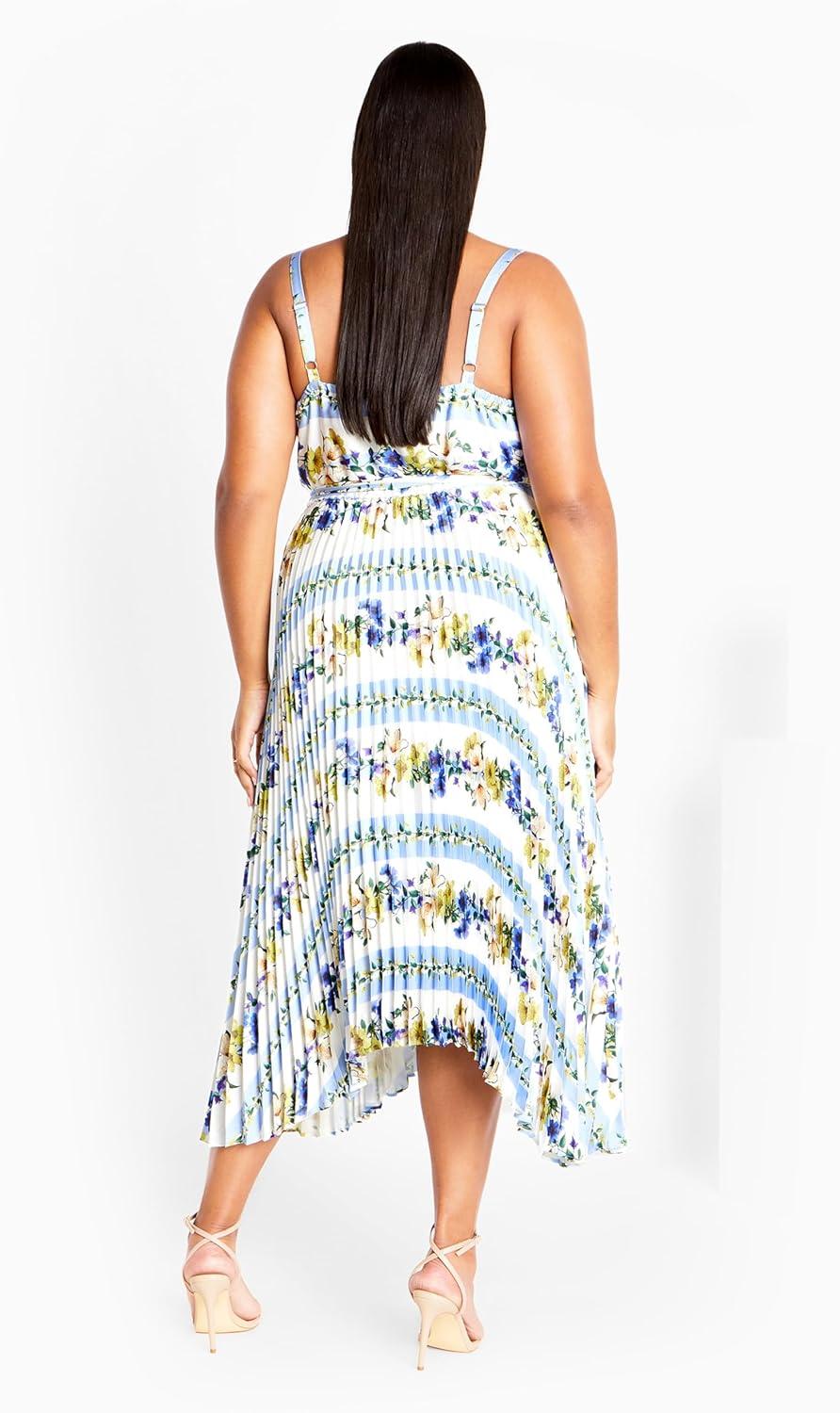 image:imageCity Chic Womens Plus Size Dress AmeliaGarden Party