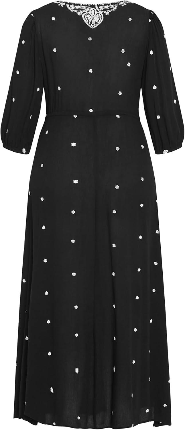 image:imageCity Chic Womens Plus Size Dress AnayaBlack
