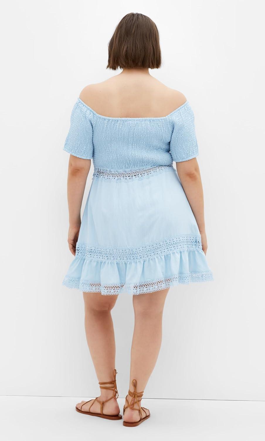 image:imageCity Chic Womens Plus Size Dress AuraLight Blue