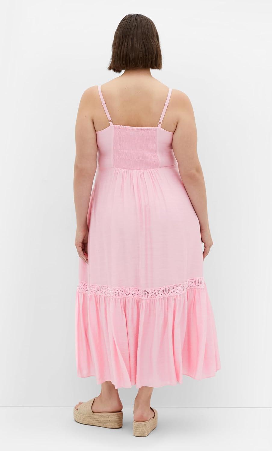 image:imageCity Chic Womens Plus Size Dress Brielle MaxiPout