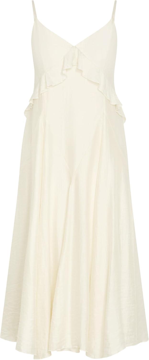 image:imageCity Chic Womens Plus Size Dress Clara Frill MaxiButter