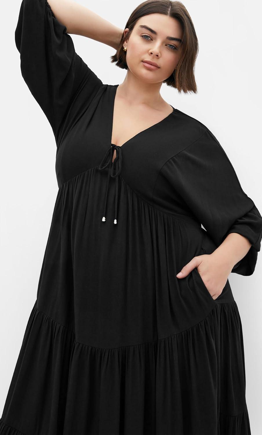 image:imageCity Chic Womens Plus Size Dress Devine BeautyBlack