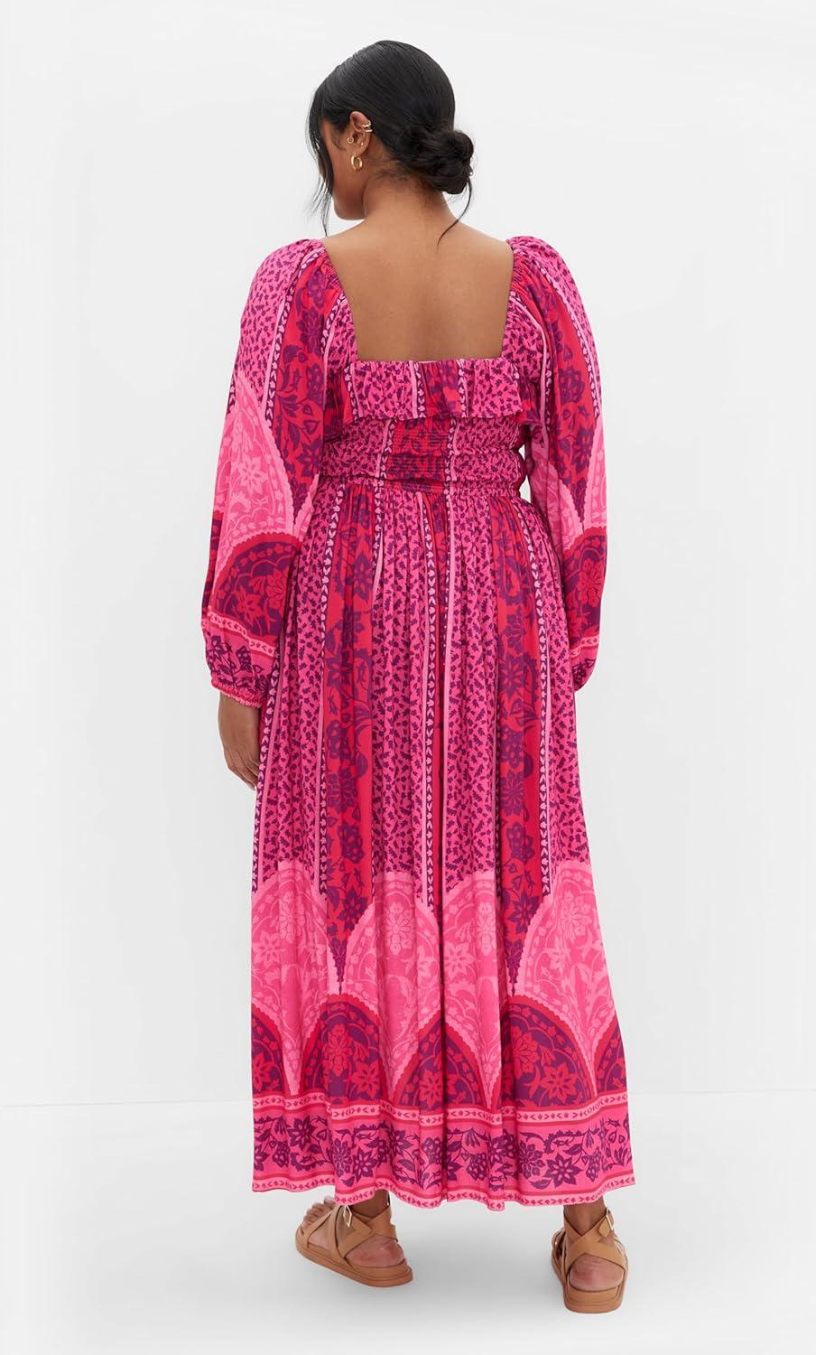 image:imageCity Chic Womens Plus Size Dress Estelle MaxiField of Dreams